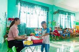 Sữa học đường đem cơ hội uống sữa cho trẻ em miền cao