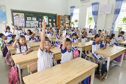 Những giờ uống sữa vui khỏe, an toàn của học sinh TP Hồ Chí Minh