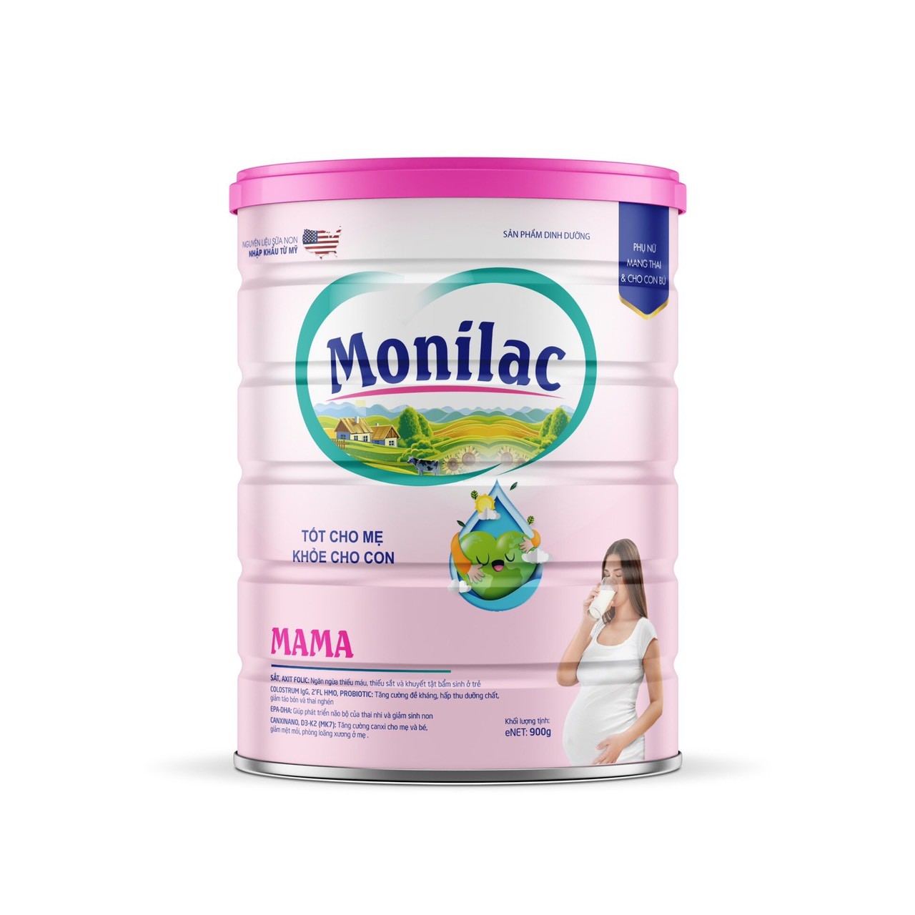 Sữa monilac dành cho phụ nữ mang thai
