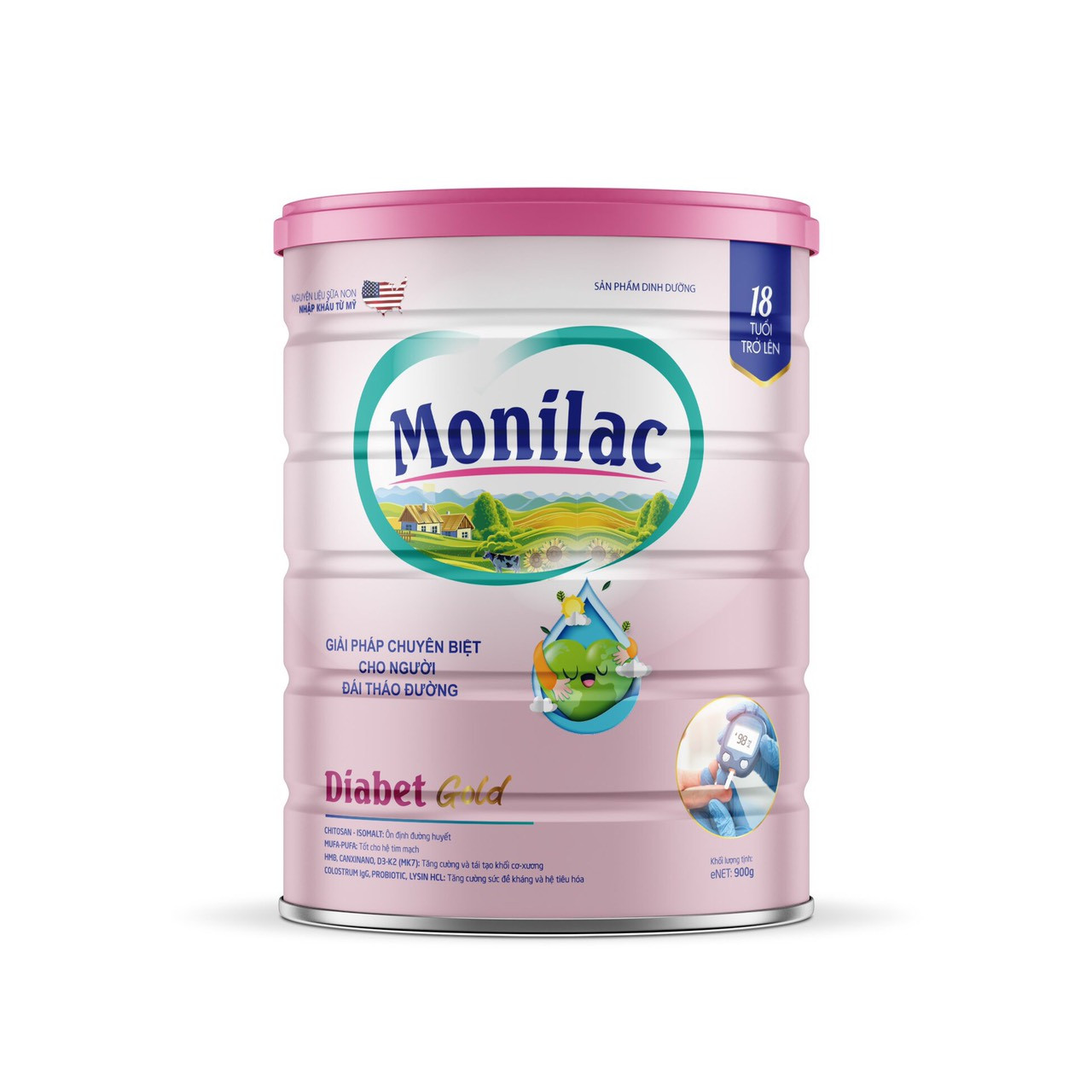 Sữa Monilac dành cho người bị tiểu đường