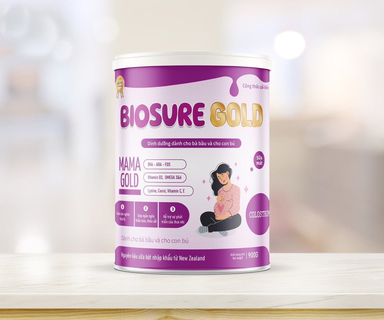 Sữa Biosure Gold Mama Gold 900G