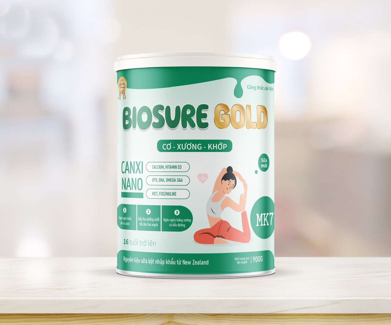 Biosure Gold Canxi Nano 900G